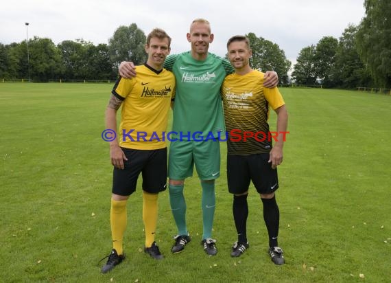 Mannschaftsfoto Saison 2019/20 Fussball Sinsheim - SV Treschklingen (© Kraichgausport / Loerz)